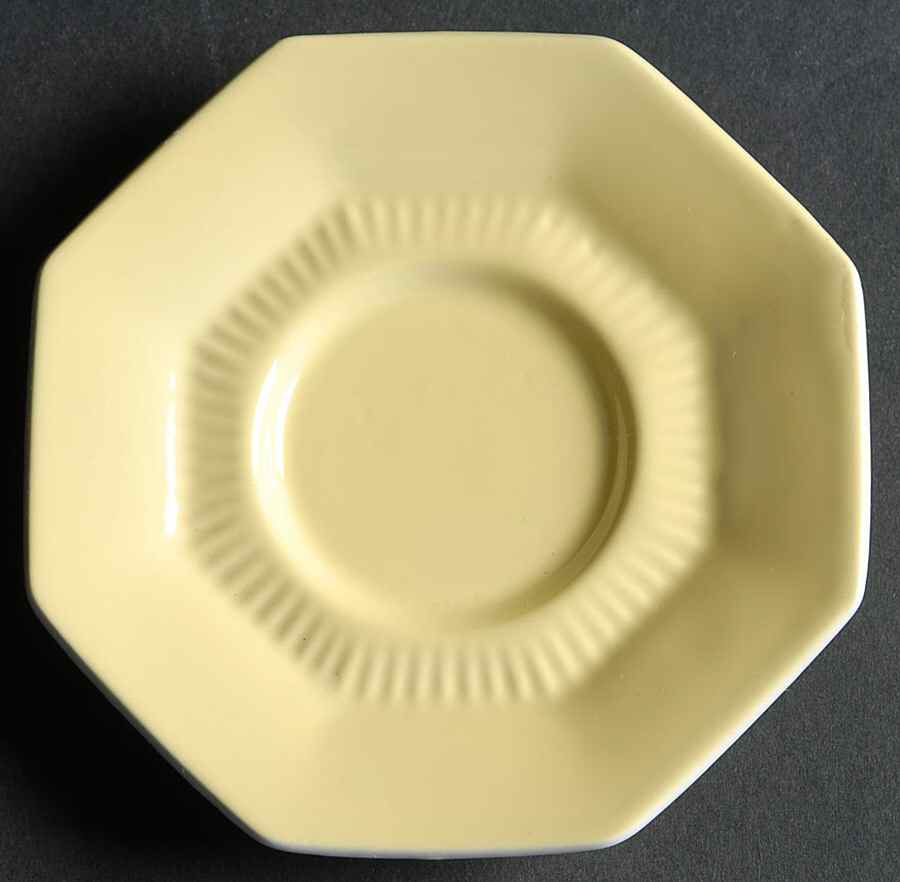 Daffodil  All Yellow Saucer for Demitasse Cup by Independence-1