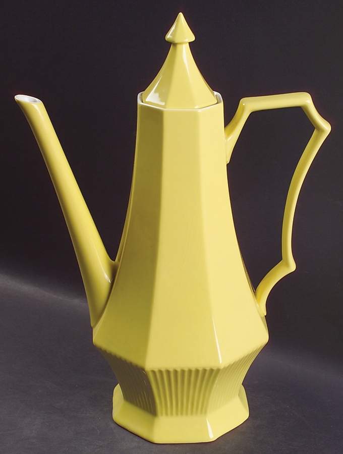 Daffodil  All Yellow Coffee Pot & Lid by Independence-1