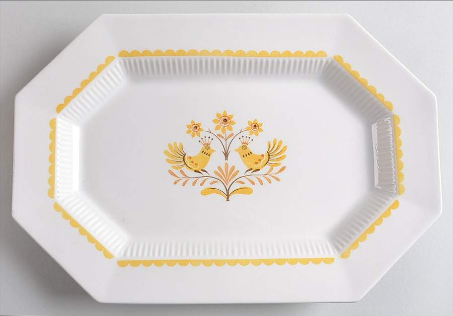 Felicity 13" Oval Serving Platter by Independence-1