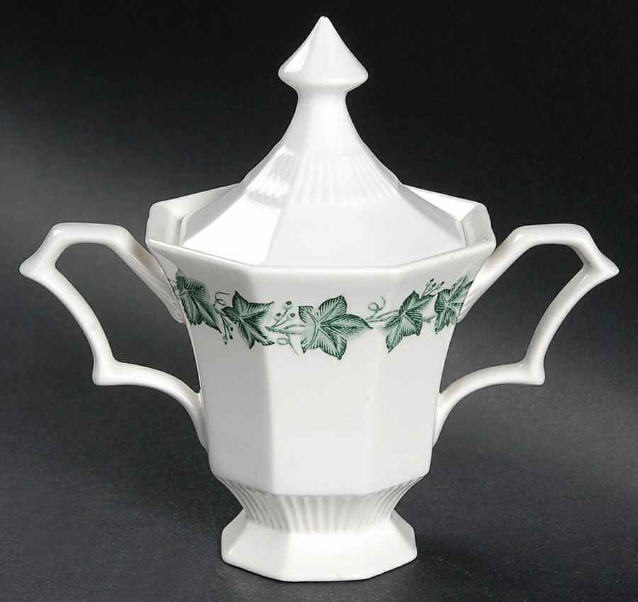 Garland Sugar Bowl & Lid by Independence-1