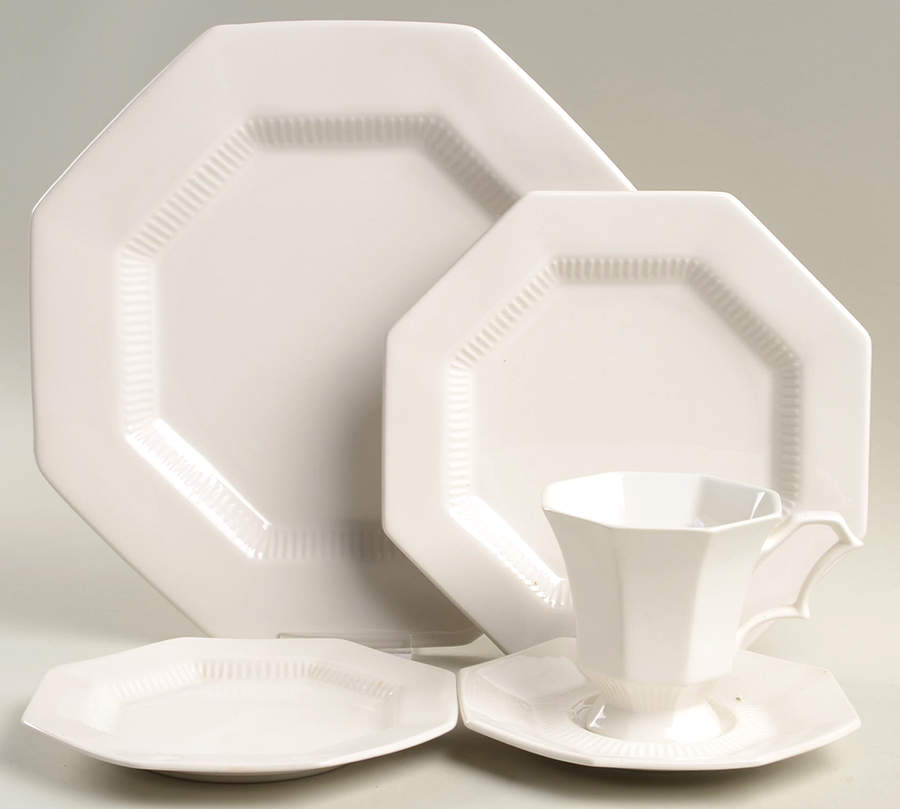 Independence White 5 Piece Place Setting by Independence-1