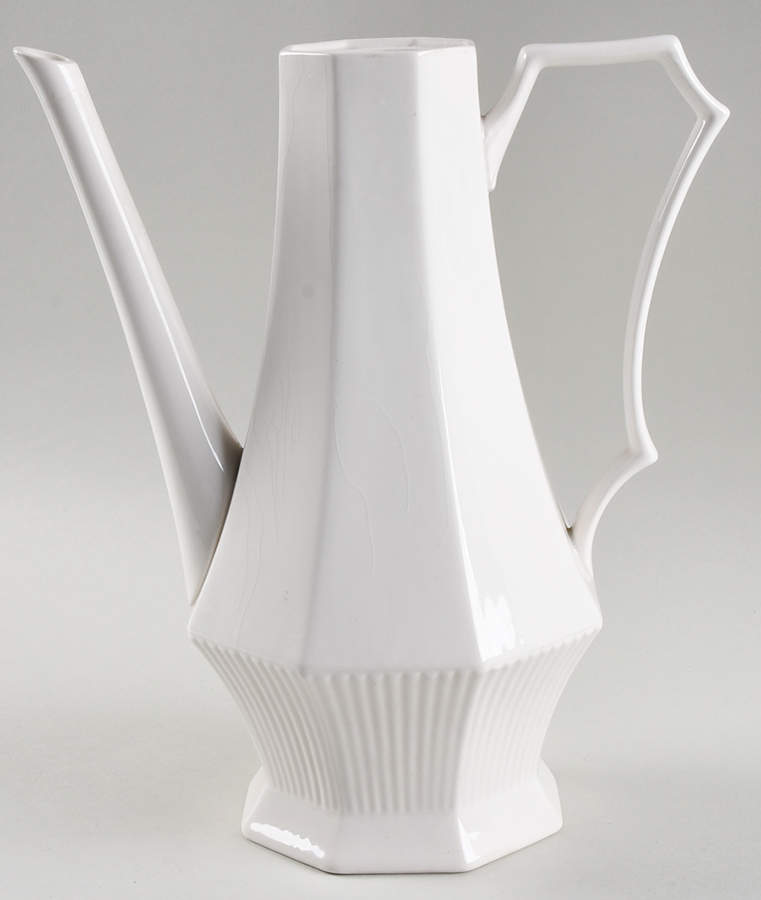 Independence White Coffee Pot No Lid by Independence-1