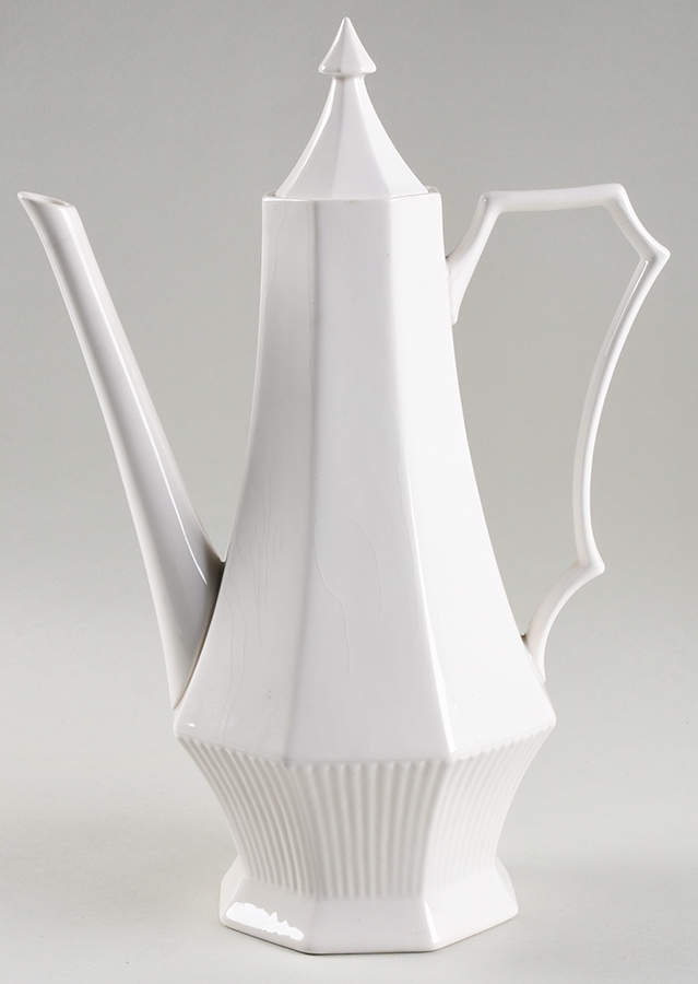 Independence White Coffee Pot & Lid by Independence-1