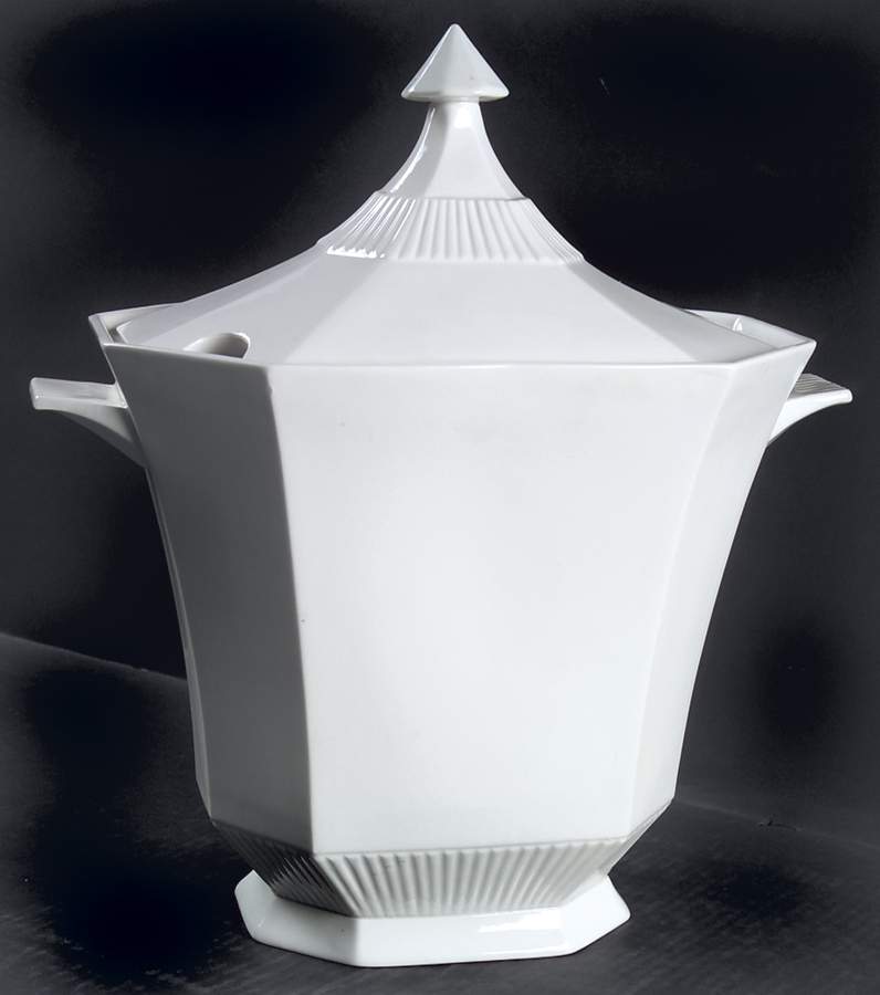 Independence White Tureen &  Lid by Independence-1