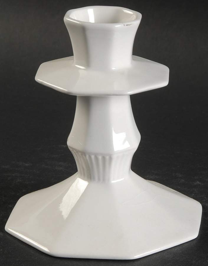 Independence White Small Candlestick by Independence-1