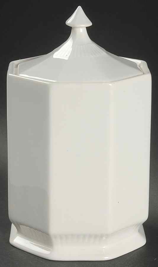 Independence White Small Canister & Lid by Independence-1