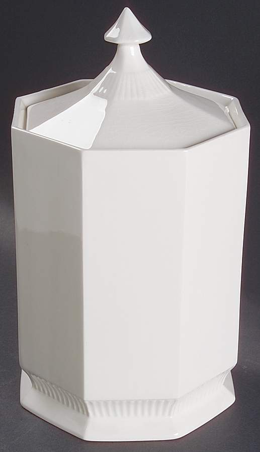 Independence White Medium Canister & Lid by Independence-1
