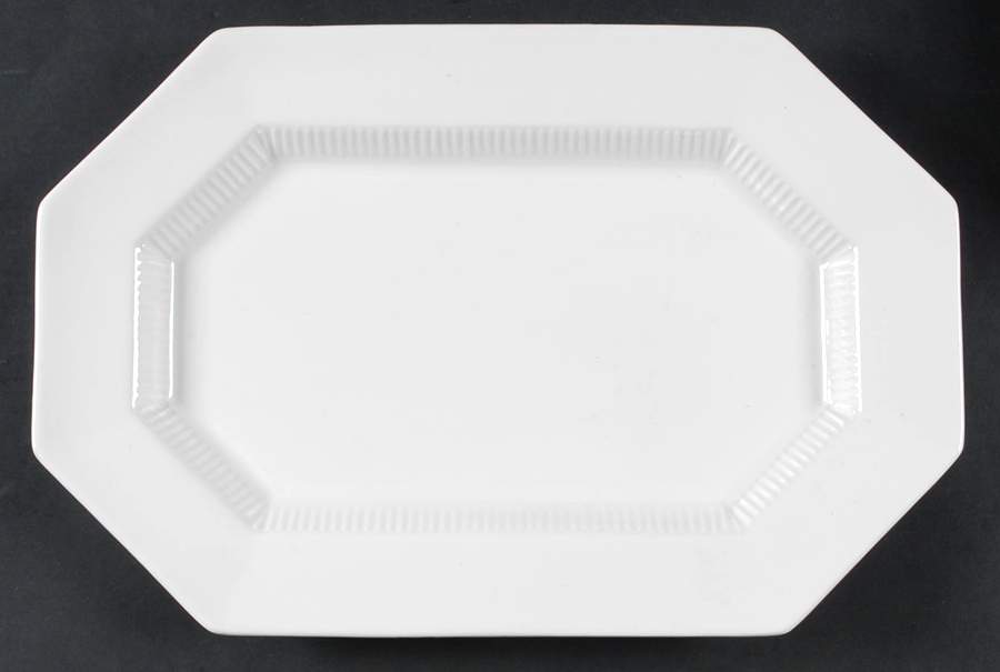 Independence White 16" Oval Serving Platter by Independence-1