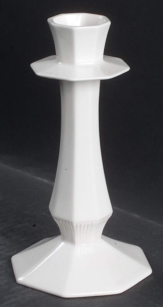 Independence White 7" Candlestick by Independence-1