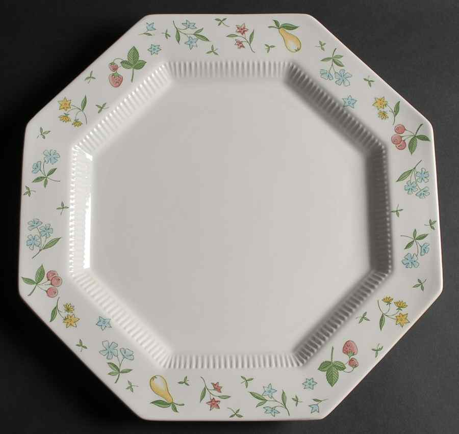 Old Orchard 14" Chop Plate (Round Platter) by Independence-1