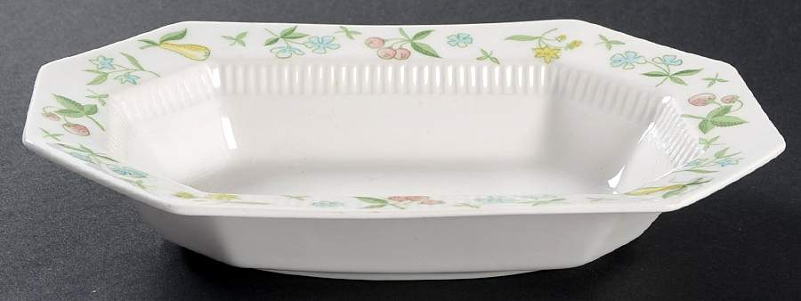 Old Orchard 9" Oval Vegetable Bowl by Independence-1