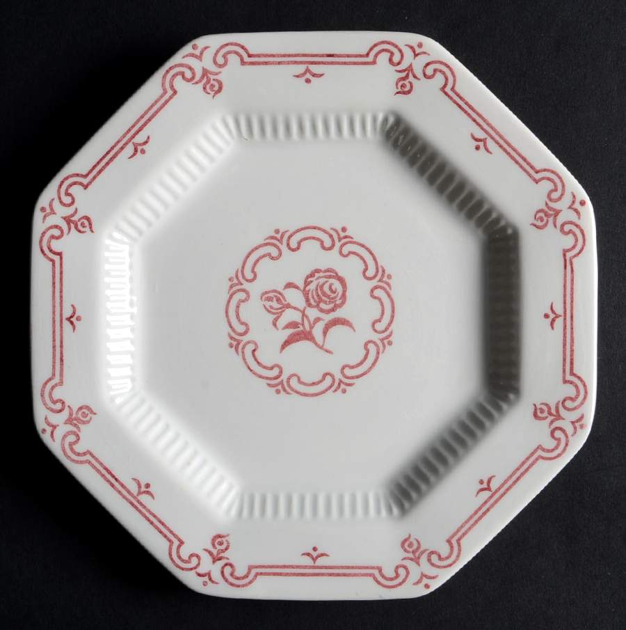 Plymouth Rose Bread & Butter Plate by Independence-1
