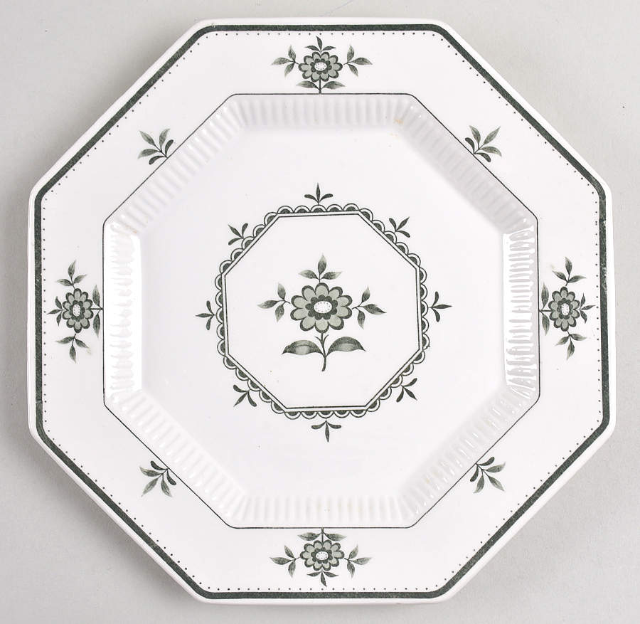 Provincial Flower Luncheon Plate by Independence-1