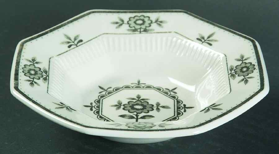 Provincial Flower Rim Fruit/Dessert (Sauce) Bowl by Independence-1