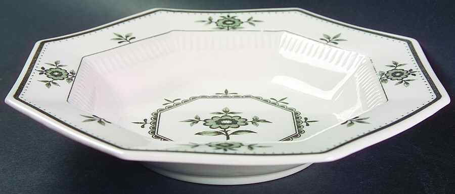 Provincial Flower Rim Soup Bowl by Independence-1