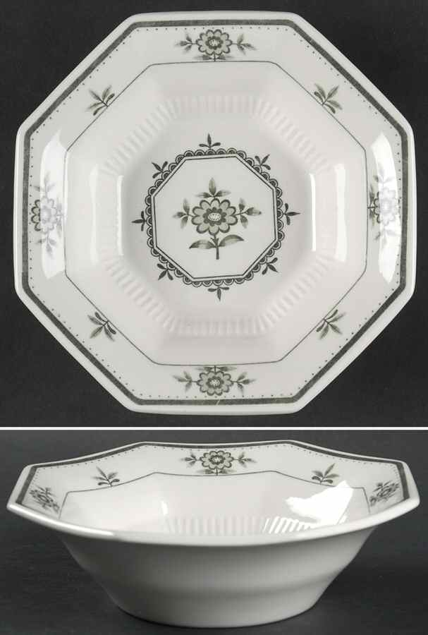 Provincial Flower Coupe Cereal Bowl by Independence-1
