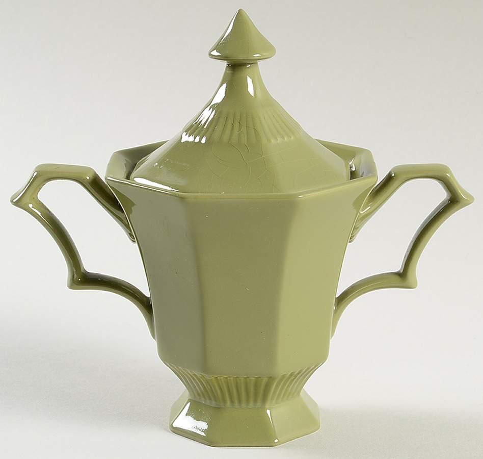 Verdette Sugar Bowl & Lid by Independence-1