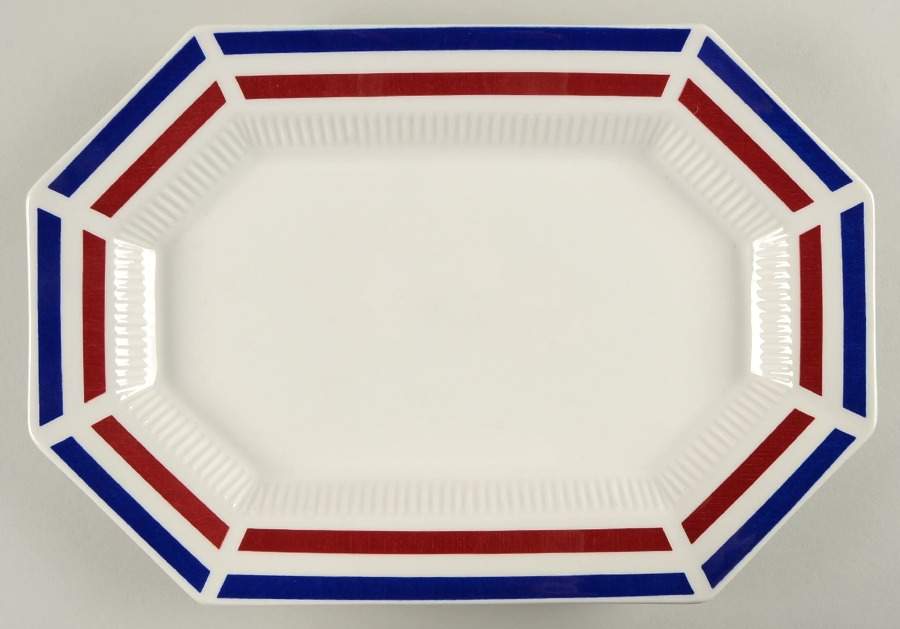 Yankee Doodle 13" Oval Serving Platter by Independence-1