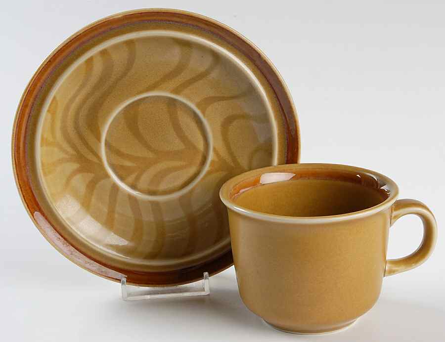 Yuma Flat Cup & Saucer Set by Independence-1