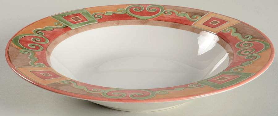 Catalina Rim Soup Bowl by Interiors (PTS)-1