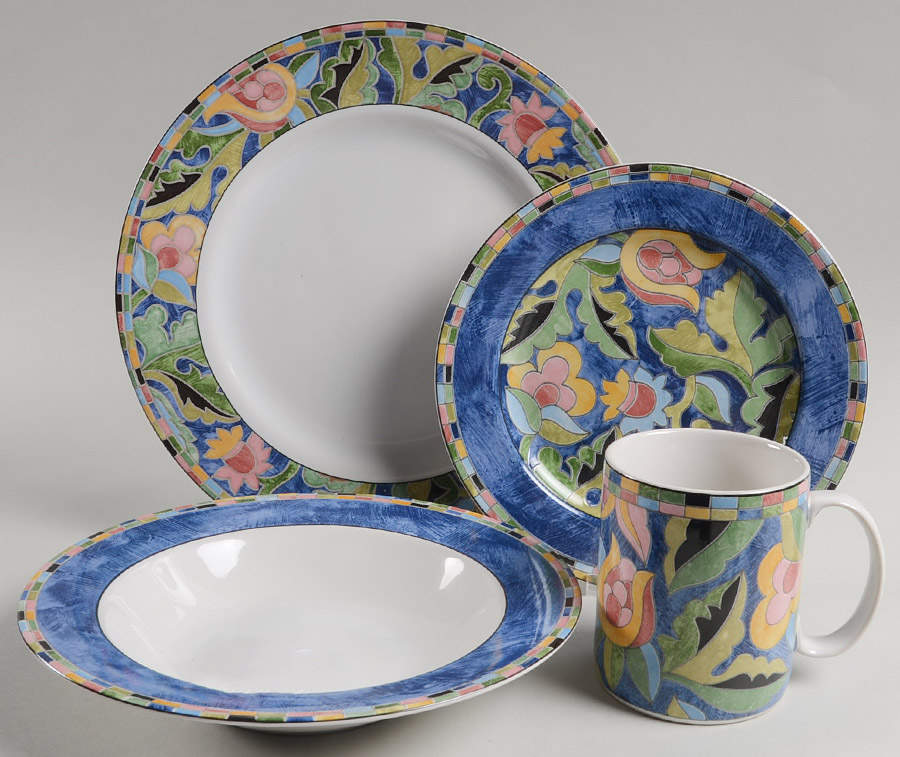 Fantasia 4 Piece Place Setting by Interiors (PTS)-1