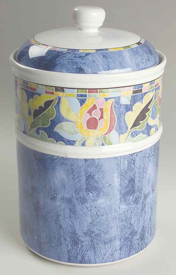 Fantasia Large Canister & Lid by Interiors (PTS)-1