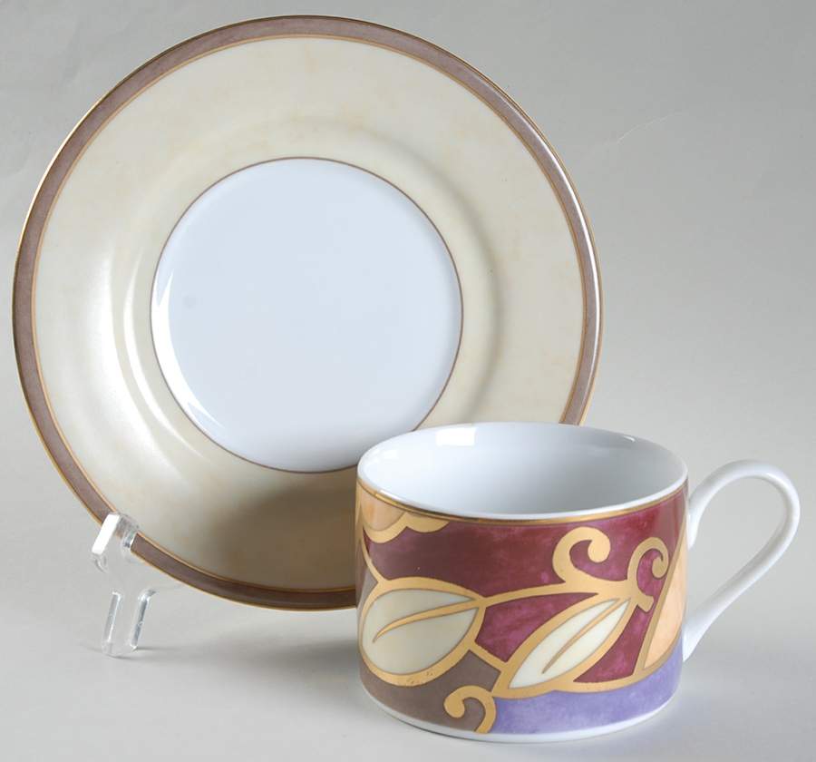 Malibu Flat Cup & Saucer Set by Interiors (PTS)-1