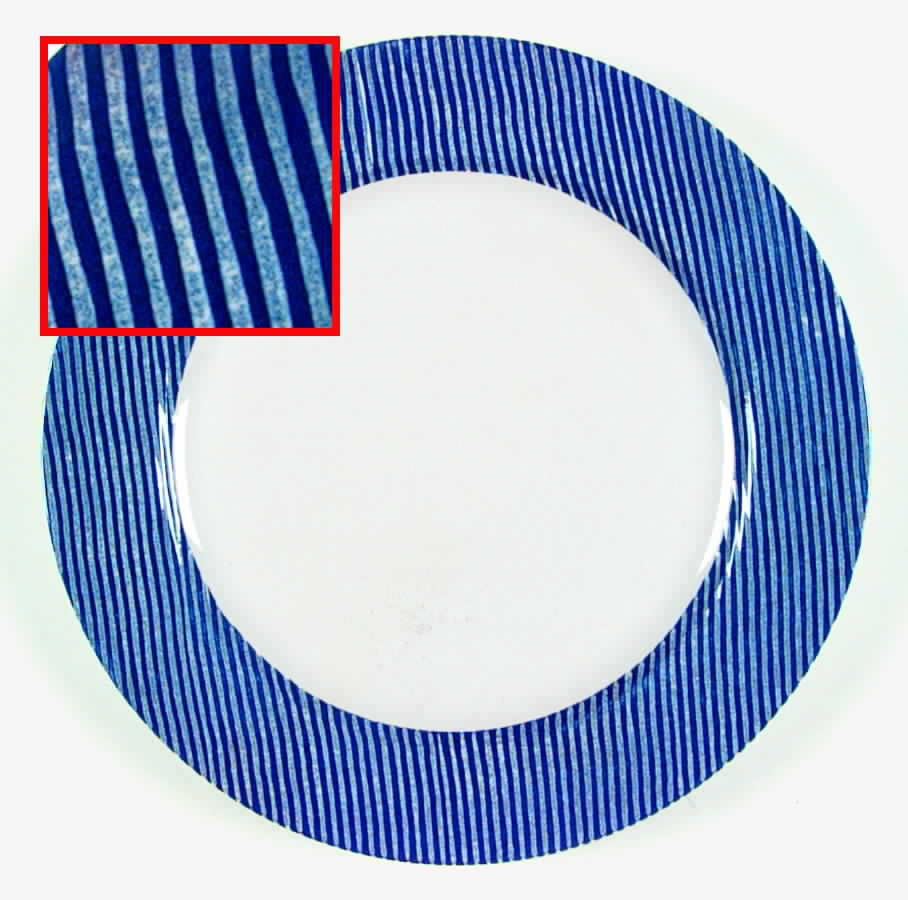 Marina Blue Dinner Plate by Interiors (PTS)-1
