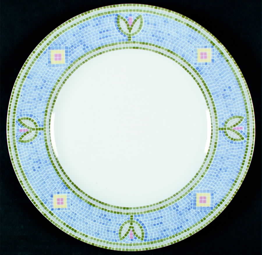 Napoli Blue Dinner Plate by Interiors (PTS)-1