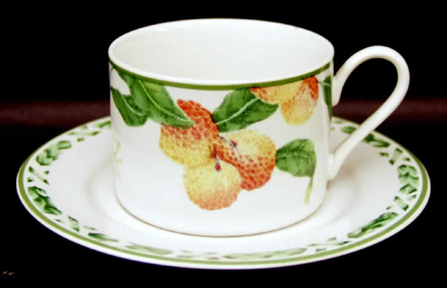 Nature Flat Cup & Saucer Set by Interiors (PTS)-1