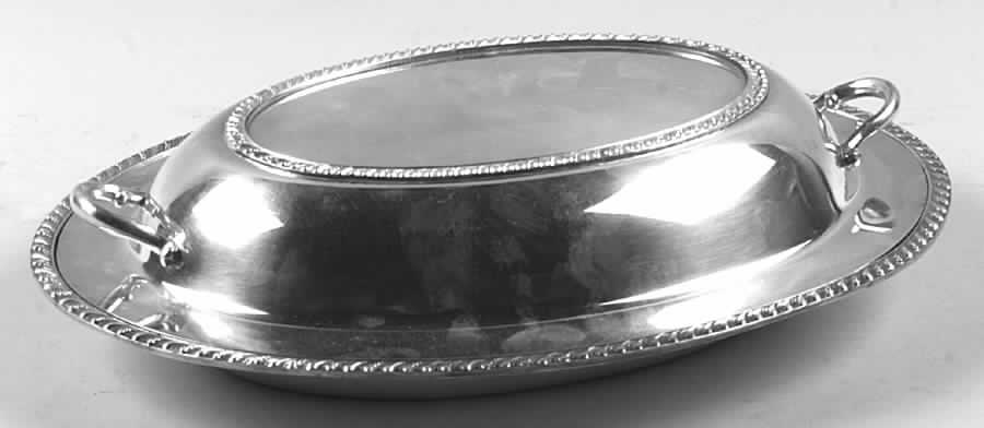 Avon (Silverplate, Hollowware) Double Vegetable Bowl by International Silver-1