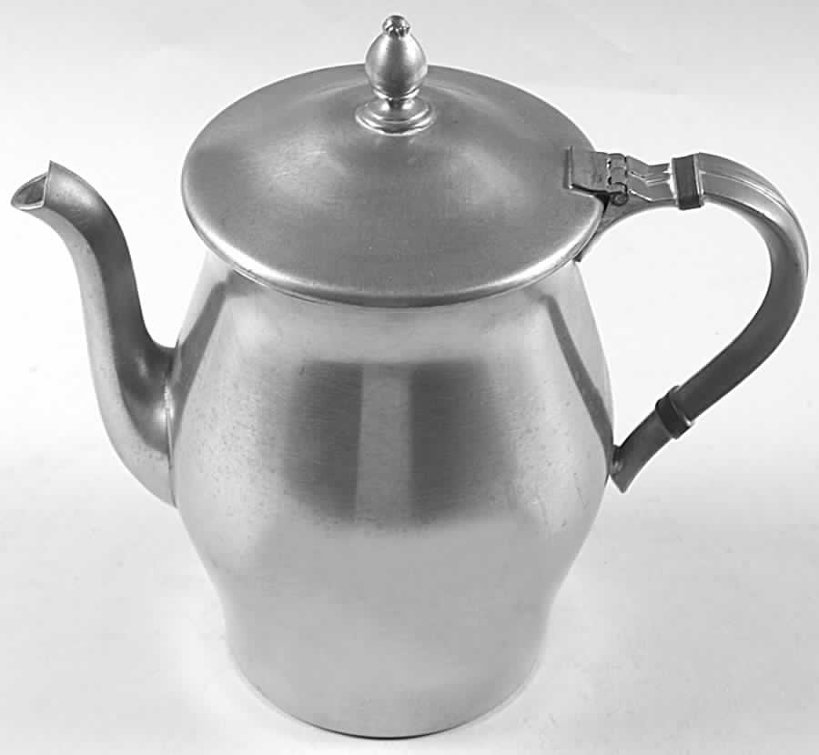 Pewter Hollowware Tea Pot by International Silver-1