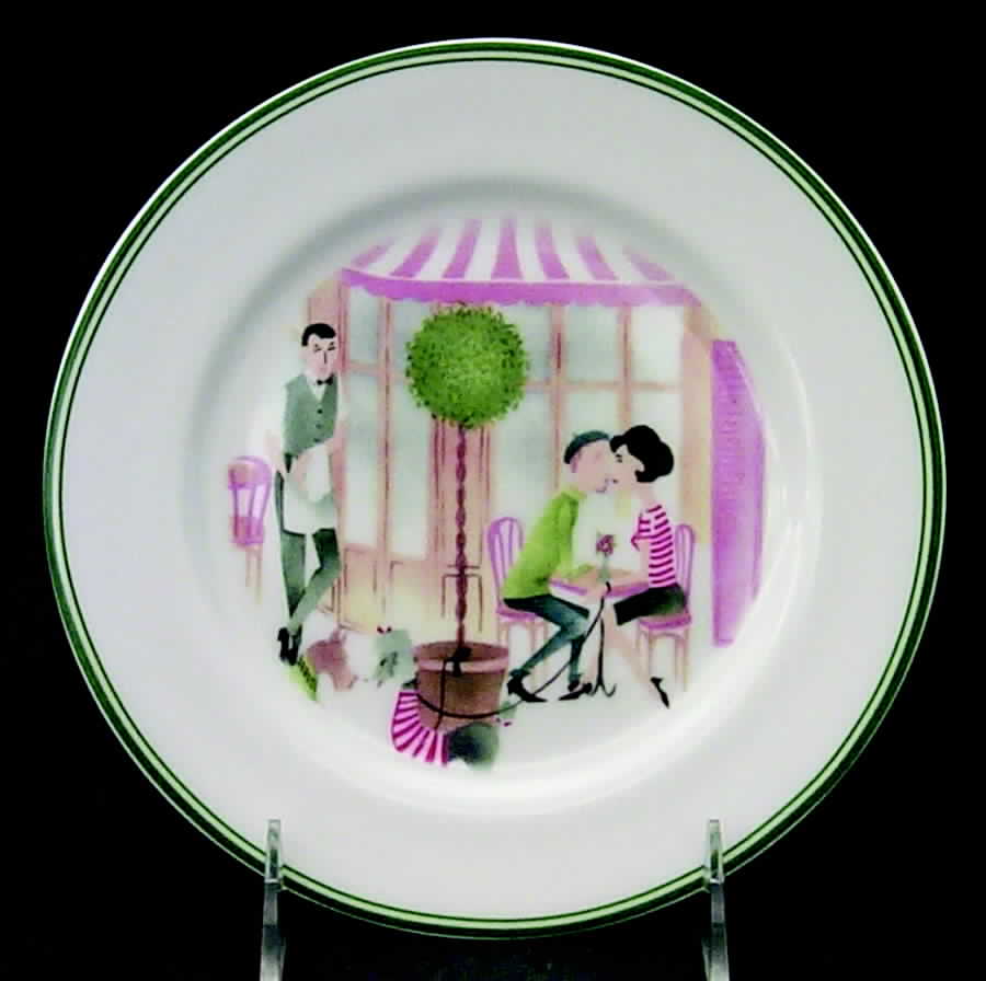 Amour Salad Plate by International-1