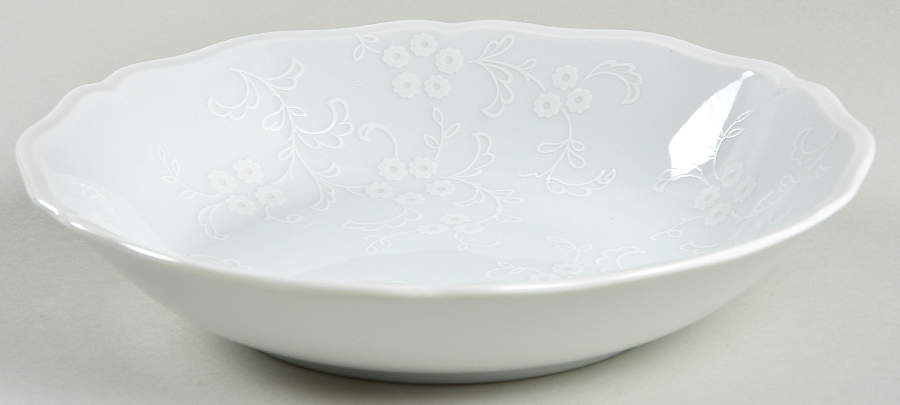 Antique Lace Coupe Soup Bowl by International-1
