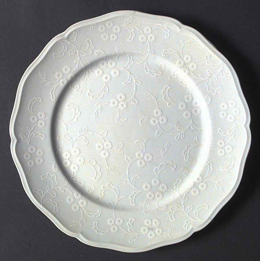 Antique Lace Dinner Plate by International-1