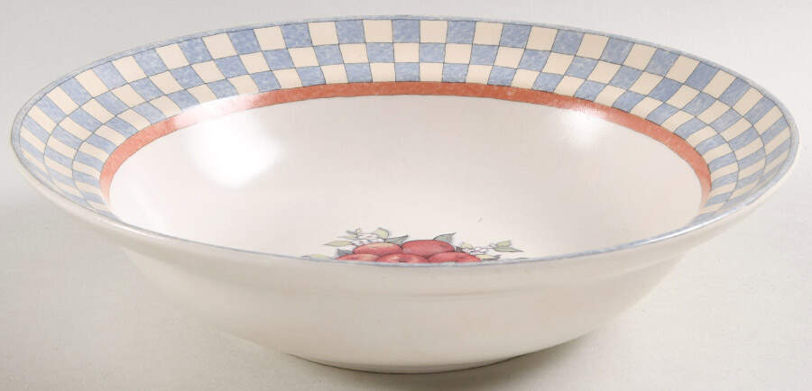 Apple Basket 9" Round Vegetable Bowl by International-1
