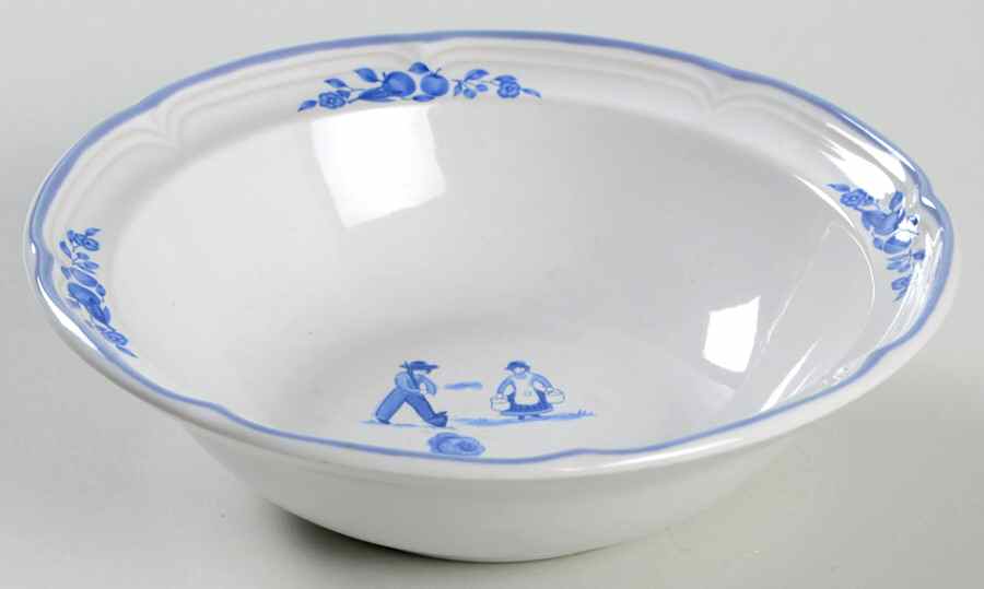 Apple Pie Rim Cereal Bowl by International-1