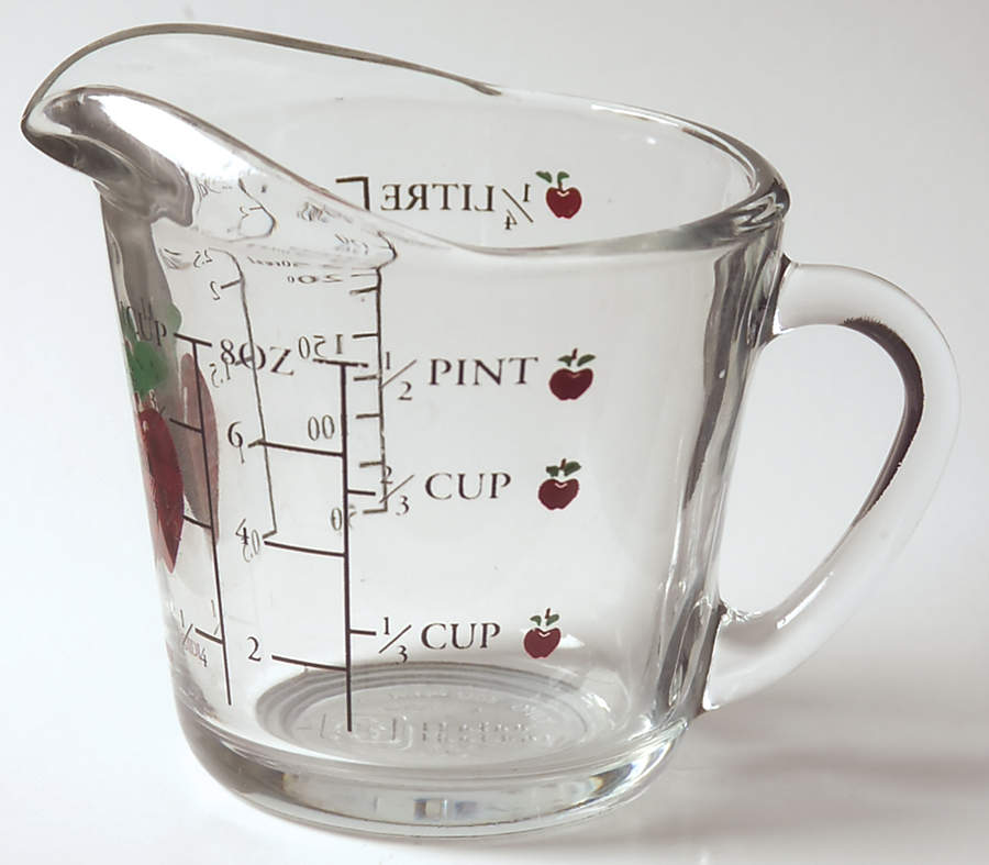 Applejack Glassware Measuring Cup by International-1