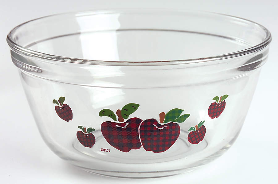 Applejack 8" Glassware Mixing Bowl by International-1