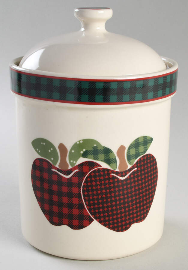 Applejack Extra Large Canister & Lid by International-1