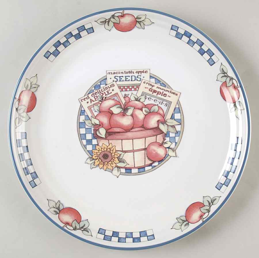 Appletime Dinner Plate by International-1