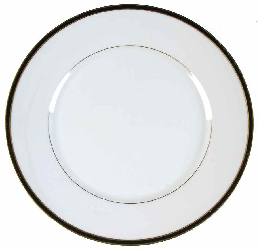 Aristocrat Black 12" Chop Plate (Round Platter) by International-1