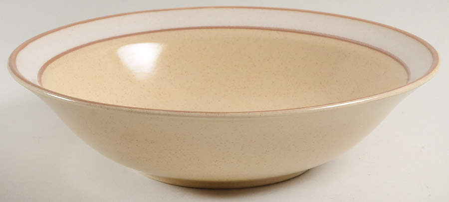 Ayer's Rock Fawn 9" Round Vegetable Bowl by International-1