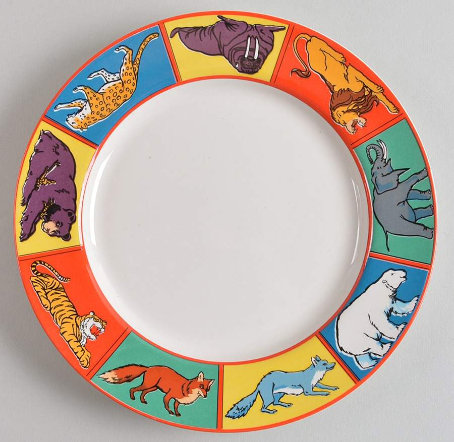 Barnum's Animals Child's Plate by International-1
