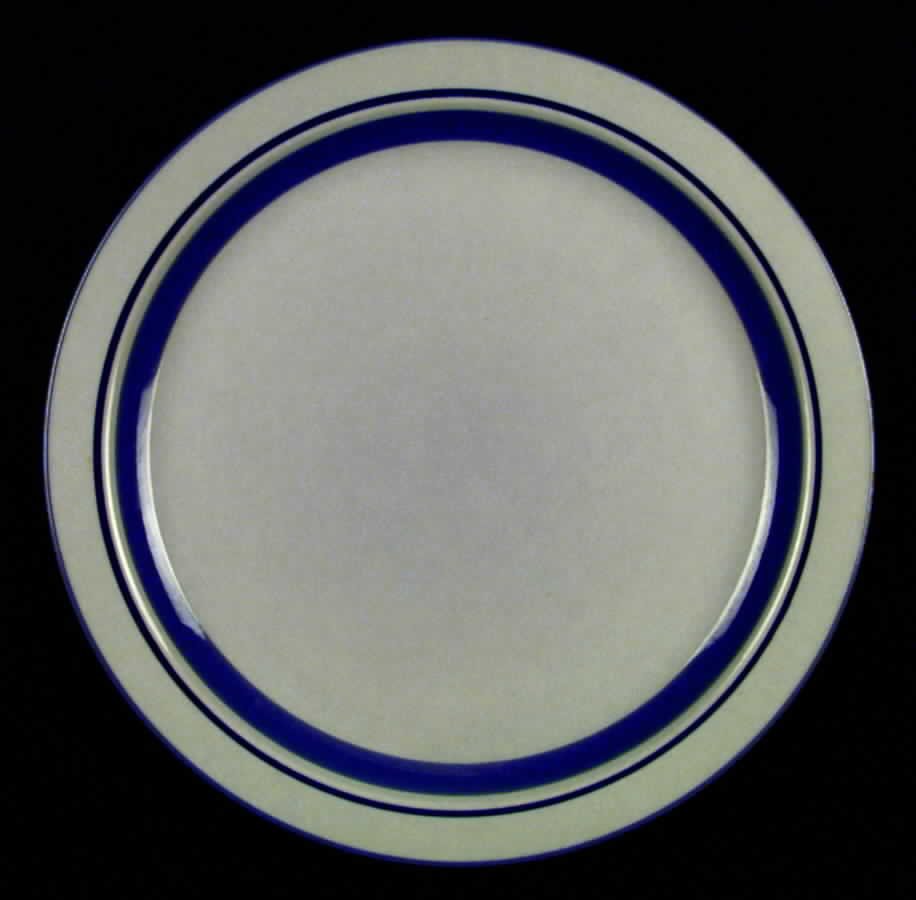 Band It Blue Dinner Plate by International-1