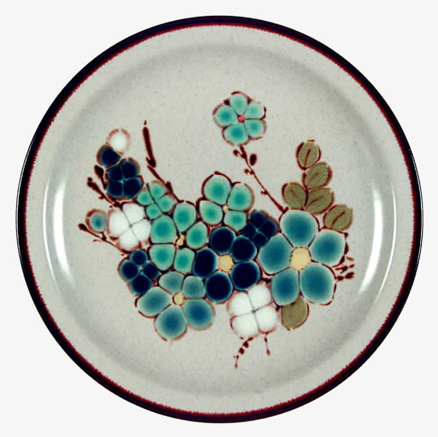 Berry Blue Dinner Plate by International-1