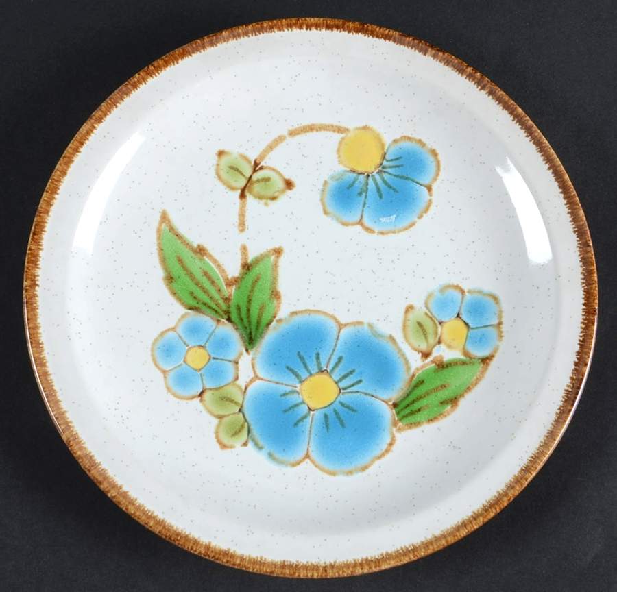 Blue Dawn Salad Plate by International-1