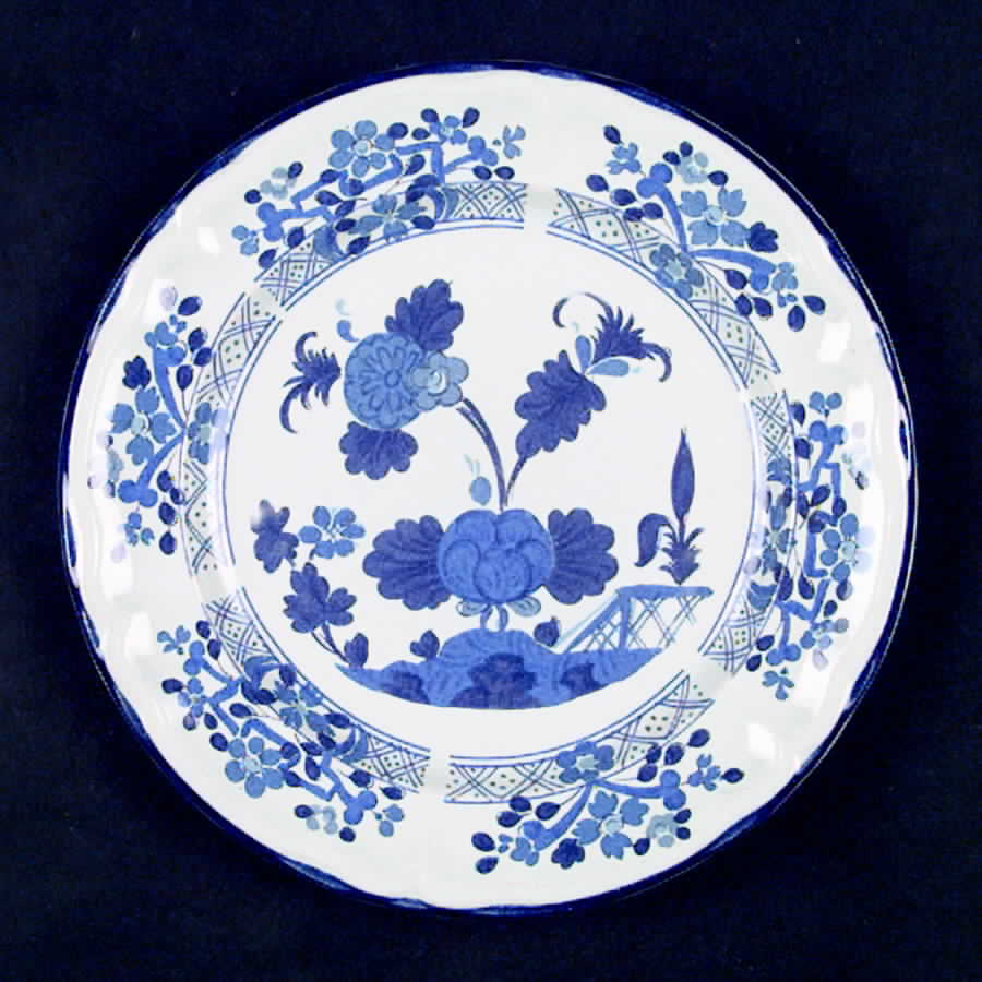 Blue Lotus Salad Plate by International-1