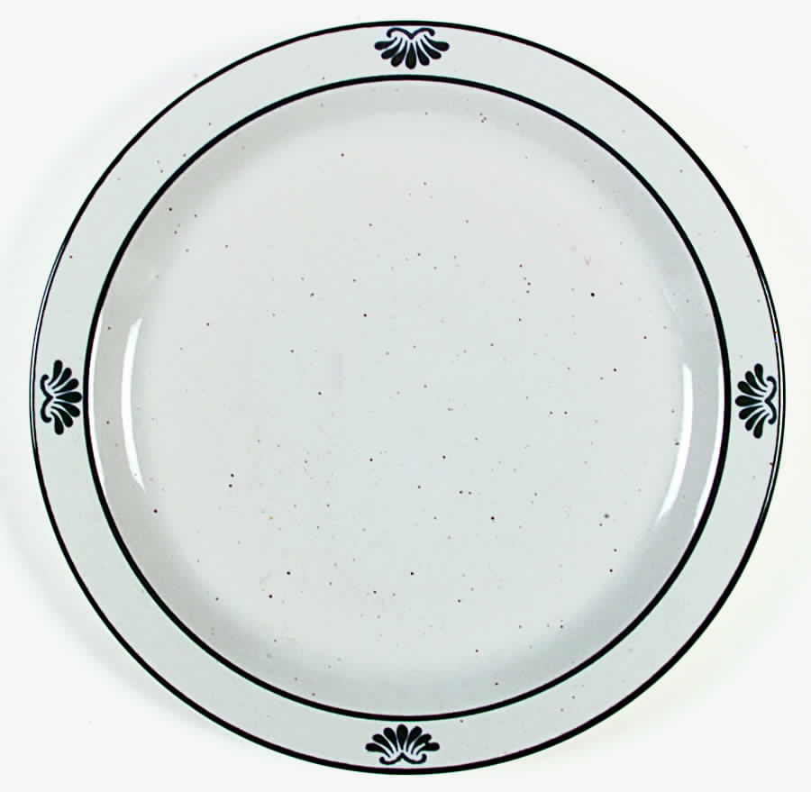 Black Pearl Dinner Plate by International-1