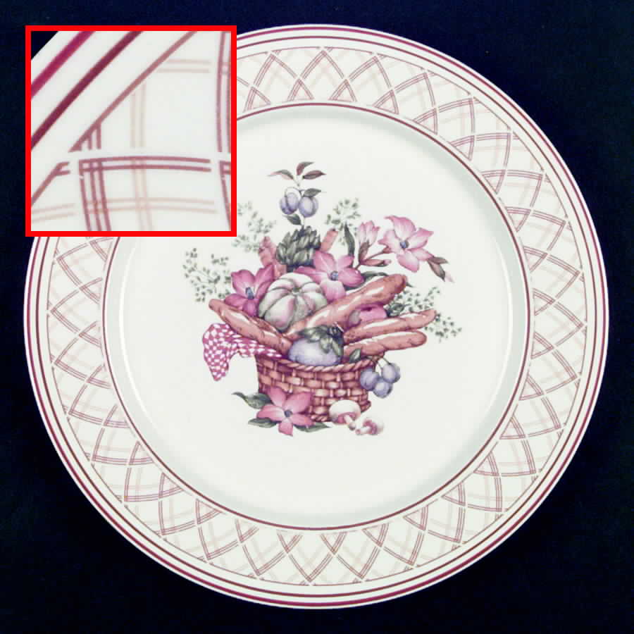 Breadbasket Dinner Plate by International-1
